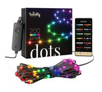 Tira LED inteligente Dots (Largo: 10 m, RGB, 24 W, Negro)