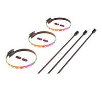 HYTE LS10 qRGB Light Strips, kit de 3 piezas - 330 mm