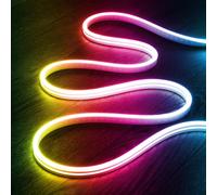 Tira LED Neón 24V RGB 9.5W/m Bobina 50m Corte 5cm IP65