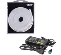 Tira LED Neón Flexible Jandei 5m Blanco Neutro 120 Leds/m IP65 12V Fuente 60W