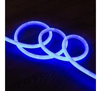 Tira LED Neón Regulable 220V Azul Circular 360 9W/m Corte 100cm IP67 a Medida [EEK: F]