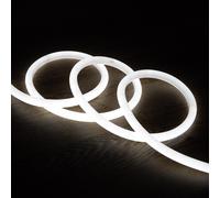 LEDKIA Tira LED Neón Regulable 220V Blanco Frío Circular 360 9W/m Corte 100