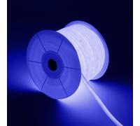 Tira LED Neón Regulable 220V BOBINA 50m Azul Circular 360 9W/m Corte 100cm IP67