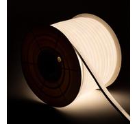 Tira LED Neón Regulable 220V BOBINA 50m Blanco Neutro Semicircular 180 9W/m