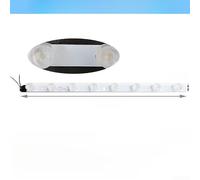 Tira LED para Frigorífico Vertical 12V 15V, de para repuesto, Instalación para fácil, Plástico al Frío, 45x2cm