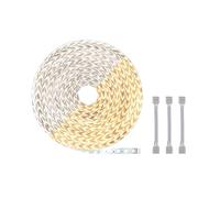 Tira LED Paulmann MaxLED 500 Tunable White 20 m 72 W, plateada | Tunable White de 2700 K a 6500 K, 60 LED/m, autoadhesiva, fácil de instalar