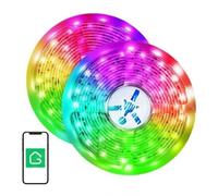 Tira LED Smart WiFi 10m Nitebird SL3 RGB 12V Kit Multicolor Alexa Google