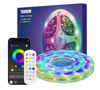Tira LED TV, 3 m Luces LED TV RGBIC para TV de 45 a 65 pulgadas, con Mando a Distancia y Control App, 16 Millones de Colores y 213 Mode de MúSica Modos