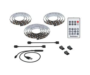 Tira LED USB para televisores (Largo: 310 cm, Color de luz: RGB, 5 W)
