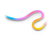 WiZ - Tira inteligente de Neón 3m, dale la forma que quieras, compatible con Alexa y Google Gome, tecnología SpaceSense y Matter