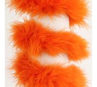 TIRA MARABÚ DE PLUMAS 80g (NARANJA, 10 METROS)