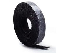 Tira organizadora - flexible, 5 m de longitud, color negro, ideal para mantener organizados cables, fácil de instalar y cortar según necesidad.*