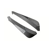 Tira Parachoques Lateral Trasera Estilo Cuchillo Viento Universal Difusor Divisor Alerón Trasero Protector Arañazos Fibra Carbono Parachoques Faldón trasero Difusor(Aspecto de fibra de carbono.)