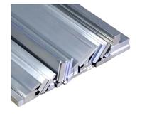 Tira Plana De Aluminio Barra plana de aluminio, espesor 3-25 mm, ancho 10-60, longitud 300-500, placa aleación, tira cuadrada sólida metal(300mm long,6x60mm 1pcs)