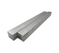 Tira Plana De Aluminio Mecanizado de bloques placa plana cuadrada aluminio, metal 6061, bloque sólido, stock, mecanizado(12x12x500mm 1pc)