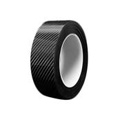 Tira Protectora de Fibra Carbono 1/3/5/7/10 m, Pegatina para Parachoques automóvil, protección para umbral Puerta, Cinta Decorativa Embellecedor Protector del Maletero(7cm,7m)