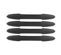 Tira Protectora de Parachoques patrón de Fibra de Carbono protección contra arañazos 43cm Goma Universal