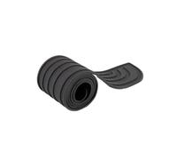 Tira protectora universal for parachoques trasero de coche, 104 x 9 cm, de goma, for umbral de puerta, molduras, almohadilla, embellecedor, estilo de coche
