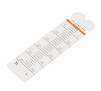 Tira Prueba Schirmer, 10 Tiras Graduadas Tiras Lágrimas Schirmer, Tiras de Prueba de Secreción Lágrimas Portátiles para Trastornos Secreción de Lágrimas Prueba Lágrimas de Schirmer