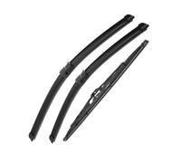Tira Recambio Limpiaparabrisas Coche Para A3 8P Hatch 2003-2024 24"+19"+14" Parabrisas Delantero Trasero Juego Hojillas Accesorios Limpiaparabrisas coche