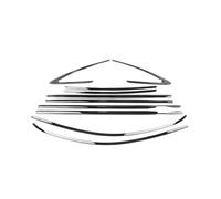 Tira Sellado Burletes Goma Para Benz W167 Para Clase Para GLE GLE350 GLE450 2021-23 Para Coupé Tira Moldura Para Moldura Ventana Exterior Burlete Negro Titanio