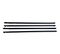 Tira Sellado Burletes Goma Sello De Vidrio Ventana Exterior Goma Para Mazda 3 2004 2005 2006 2007 2008 2009 Tiras Sellado Moldura Cinturón Burlete Automóvil