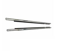 Tira Sellado Coche Burletes Para Ventanilla Delantera O Trasera De Coche, 2 Uds Para Toyota Para Land Para Cruiser Para Prado J120 2003-2009(Plating Front)