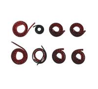 Tira Sellado Coche Kit Insonorizado Sello Puerta 10 Piezas para Tesla para Modelo 3 Y S X 2017-2024 Tira Sello Clima Kit Ruido Viento Tira Cubierta Maletero Delantero Tira Sello(10 Pieces M-Y)