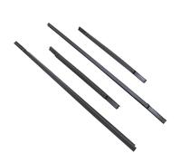 Tira Sellado De Coche Compatible Con Nissan Para Frontier Para Navara D22 4 Puertas 1994-2018 80821-2S400 Moldura De Goma Para Burlete De Ventana De Coche