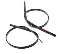 Tira Sellado Goma 1 Par Tiras Sellado Moldura Techo Coche Accesorios 755510C060 755520C060 Para Toyota Para Tundra Para Crewmax 2008-2021 Tierra Salade Goma