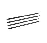Tira Sellado Goma 4 Piezas Para Toyota Para 4Runner 2003-2009 Moldura Ventana Burlete Puerta Exterior 68161-35060 68162-35060 Juntas Puerta Coche