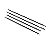 Tira Sellado Goma 4 Tiras Sellado Ventanillas Coche A-02WSA1301ABK Tira Cinturón Para Civic Sedán 2006-2011 Coche Tira Sello Puerta