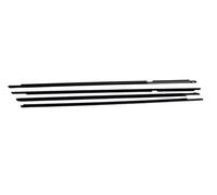 Tira Sellado Goma Para Toyota Para AIXO Para Fielder 2006-2012 75710-02210 75720-0221 Tiras Sellado Exteriores Correa Sellado Moldura Goma Delantera Trasera Juntas Puerta Coche