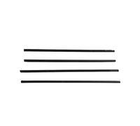 Tira Sellado Impermeable Para Chevy Para Cruze 2009-2014 Burlete Tiras Sellado Moldura Puerta Goma Embellecedor 72410TM8013 Negro 4 Uds Ventana