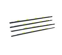 Tira Sellado Impermeable Para Civic Sedan EK4 1996-1998 72450-S04-003 Goma Vidrio Para Ventana AirPL 4 Piezas Burlete Moldura Exterior