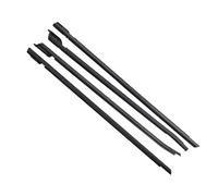 Tira Sellado Impermeable Para Vw Para Polo 2010-2022 6R4839478 4 Uds Burlete Goma Negro Para Coche Moldura Ventana Vidrio Cinturón Sellado