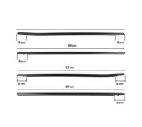 Tira Sellado Parabrisas Coche Burlete Ventana Coche Para Civic 2006-2019 Sello Vidrio Exterior Moldura Cinturón Tiras Goma De Sellado Sello Vidrio Impermeable Ventana(For 2016-2019)