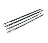 Tira Sellado Parabrisas Coche Burletes Plateados Para Ventanas Laterales De Coche Tira De Sellado Para Puertas Laterales Moldura Para CRV 2007-2011