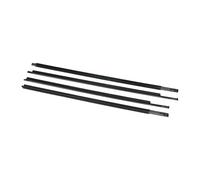 Tira Sellado Parabrisas Coche Burletes Puerta Exterior Para Dodge Para Ram 1500 2500 3500 4500 5500 (2009-2021) 55112376AH 55112377AH 55372138AH 55372139AH (4 Unidades)