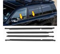 Tira Sellado Parabrisas Coche Sellador Exterior Ventanas De Coche LC200 FJ200 Para Toyota Para Land Para Cruiser 200 (2008-2021)(Left and Right(4 Pcs)