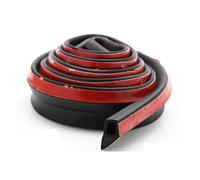 Tira Sellado Parabrisas Coche Tira Sellado Para Puerta Coche, Tiras Goma Para Protector Aislamiento Acústico Sellos Tipo ZPD Insonorizados Sello Parachoques(Ptype 2m)