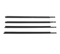 Tira Sellado Parabrisas Coche Tiras De Sellado De Goma Para Puertas Y Ventanas Coche Impermeables Color Negro Para Suzuki Para SX4 (n.° 83811-56K00-000)