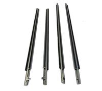 Tira Sellado Puerta Coche Para Toyota Para Estima Para Previa 2,4/3,5 ACR50 GSR50 Tiras Sellado Burlete Goma 4 Uds Tira Sellada Vidrio Para Ventana Coche