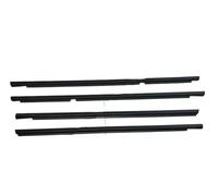 Tira Sellado Puerta Coche Para Toyota Para Land Para Cruiser LC95 1996-2002 Burlete Para Vidrio Laminado Exterior 75711-60030 4 Uds Caucho Negro Para Ventana