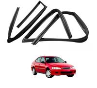 Tira Selladora para Ventanilla para Accord 1998-2002 OE: 72275/72235/72775/72735-S84-003, Impermeable Antipolvo Puerta Canal Guia Vidrio Burlete Goma para Coche,Front Left