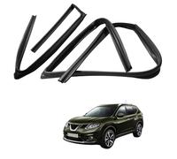 Tira Selladora para Ventanilla para Nissan X-Trail 2014-2020 OE: 80330/80331-4CL0A 82330/82331-4CL1A, Impermeable Antipolvo Puerta Canal Guia Vidrio Burlete Goma para Coche, Front Right