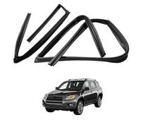 Tira Selladora para Ventanilla para Toyota RAV4 2009-2012 OE: 68151/68141/68152/68142-0R020, Impermeable Antipolvo Puerta Canal Guia Vidrio Burlete Goma para Coche,Full Set of Four Pieces