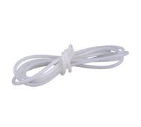 Tira sólida de silicona, cordón de junta de goma blanca, tiras de sellado embellecedoras, resistencia a altas temperaturas, 1 pieza(2M*11MM)