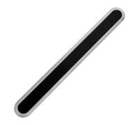 Tira Táctil Ciega de Acero Inoxidable Negra para Guía Direccional | Inserto Antideslizante, Barras Elevadas y Montaje Seguro, para Áreas Comerciales y Accesos de Metro