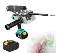 Tiracables automático para electricistas, tiracables eléctrico, tiracables para enhebrar cables eléctricos en la pared, máquina roscadora eléctrica,1xBattery